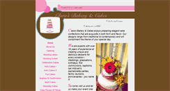 Desktop Screenshot of clarasbakeryandcakes.com